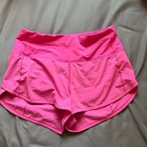 Sonic Pink lululemon high rise speed ups